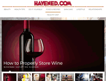 Tablet Screenshot of havened.com